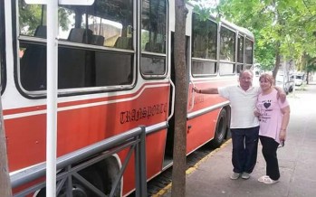 «El Gallego», una vida dedicada al transporte escolar