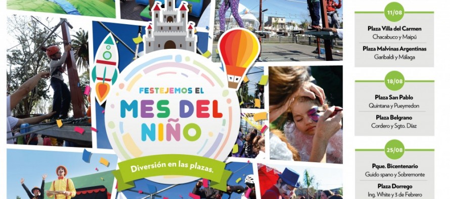 Los festejos por el ‘Mes del Niño’ llegan a las plazas Villa del Carmen ...