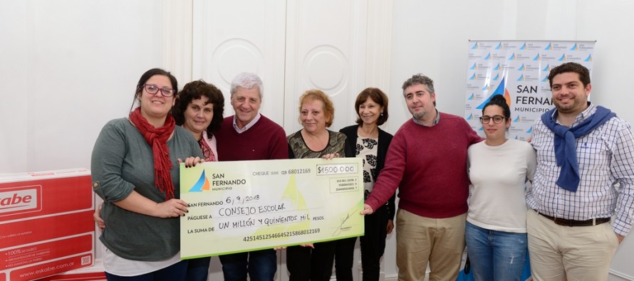 Nuevo apoyo económico al Consejo Escolar para mejorar las escuelas provinciales