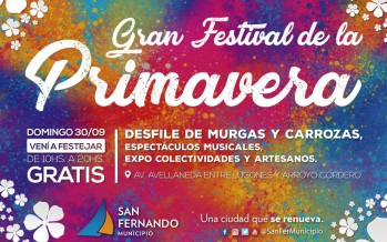 Se viene el festival de la primavera en nuestra ciudad
