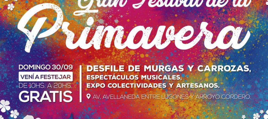 Se viene el festival de la primavera en nuestra ciudad