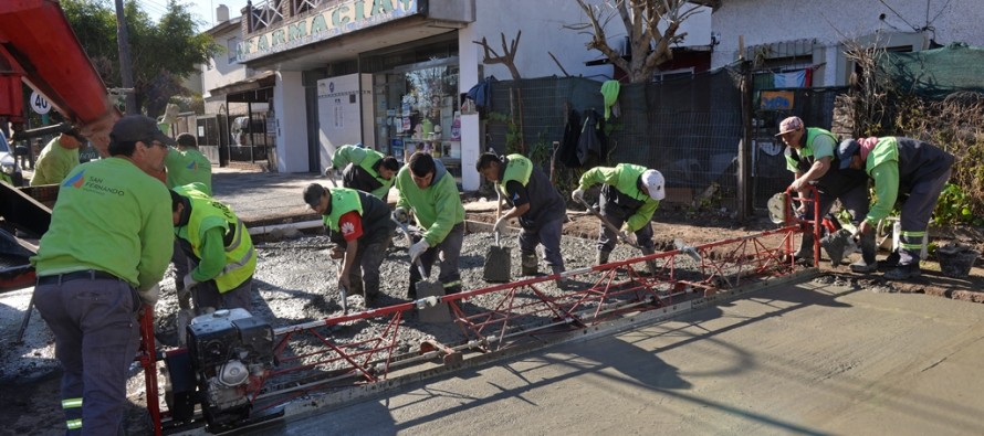 Nuevas dársenas de estacionamiento en Carlos Casares