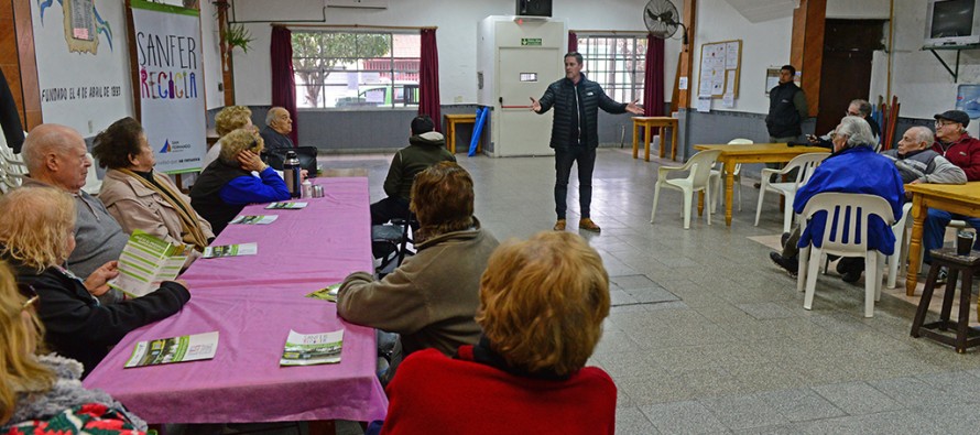 El Programa “Sanfer Recicla” llega al Barrio Fate