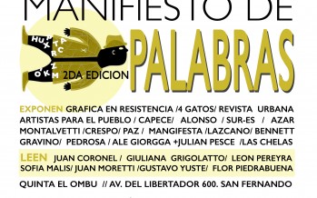 Llega la segunda edición de “Manifiesto de Palabras” a la Quinta El Ombú
