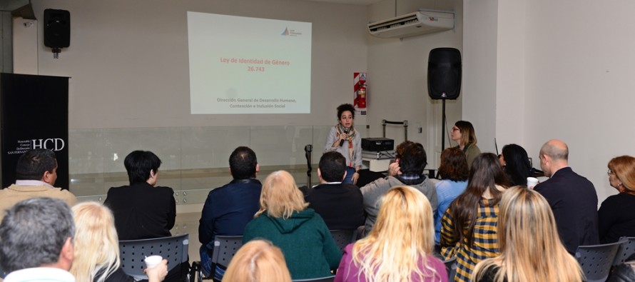 El Concejo Deliberante fue sede de un taller de identidad de género