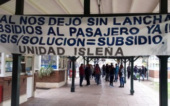 Paro de lanchas y catamaranes por tiempo indeterminado