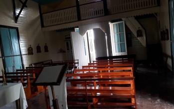 Avanza la restauración de la capilla Nuestra Señora del Rosario en Paraná Miní