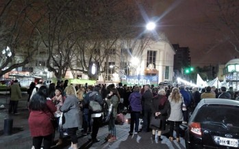 La Marcha de Antorchas recorrió Constitución desde Plaza Canal hasta Plaza Mitre