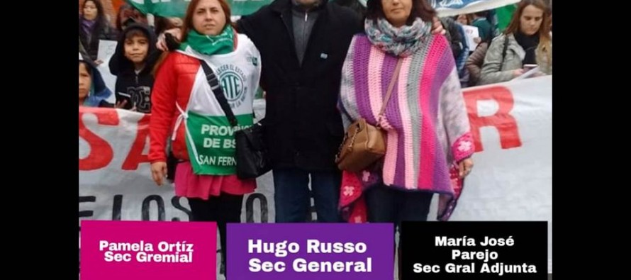 Elecciones de la CTA: se perfila como ganadora la lista encabezada por Hugo Russo, Majo Parejo y Pamela Ortiz