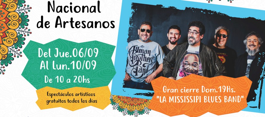 Llega el 22° Encuentro Nacional de Artesanos a la Plaza Mitre