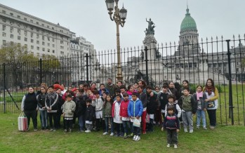 Alumnos del Delta visitaron el Congreso: «Si tanto les preocupa la educación, ¿por qué quisieron cerrar nuestras escuelas?»
