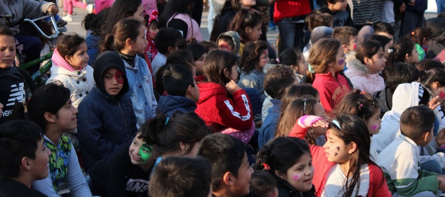 Con diversas actividades se celebró el ´Día de la Niñez´ en Plaza Belgrano