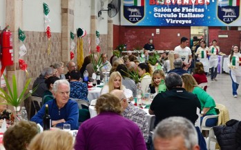 Con un almuerzo en el Círculo Italiano de Virreyes se celebró la fiesta patronal de la congregación San Antonio Abate