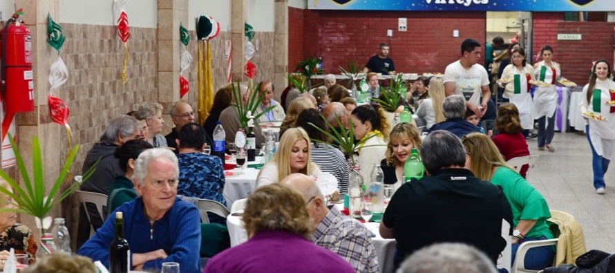 Con un almuerzo en el Círculo Italiano de Virreyes se celebró la fiesta patronal de la congregación San Antonio Abate