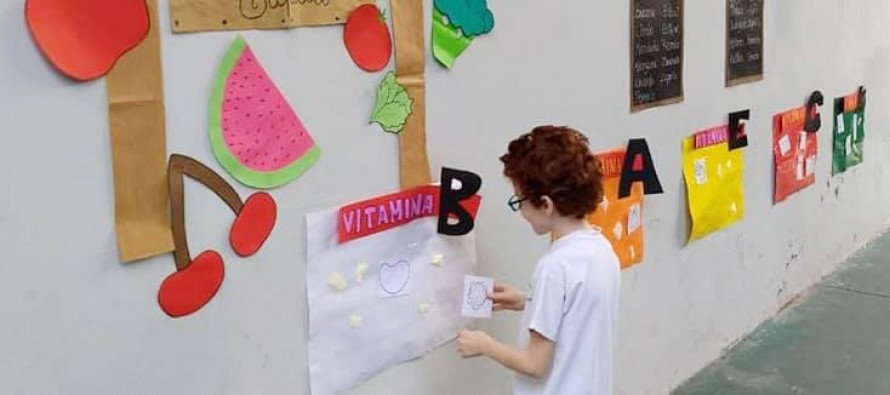 Taller de alimentación saludable para los chicos del CEIM Nº 4