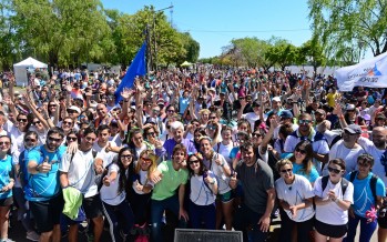 Miles de vecinos participaron de la “Bicicleteada Familiar”