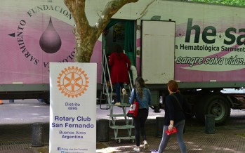 Se llevó a cabo la jornada ‘Donar Sangre Salva Vidas’ en Plaza Mitre