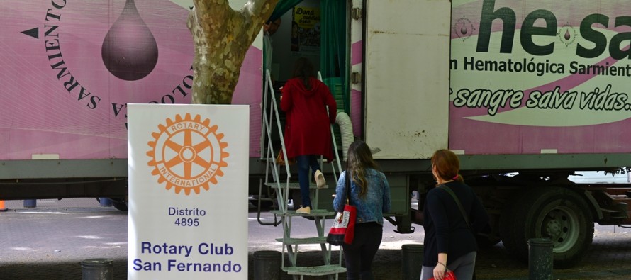 Se llevó a cabo la jornada ‘Donar Sangre Salva Vidas’ en Plaza Mitre