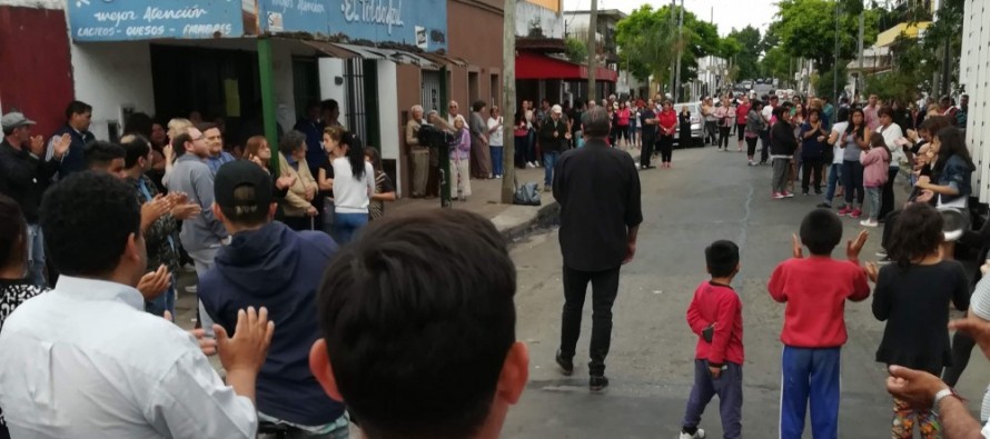 Vecinos del barrio Crisol reclamaron justicia por el comerciante asesinado en un intento de asalto
