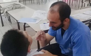 Controles de salud en la Escuela Nº 13 de Islas