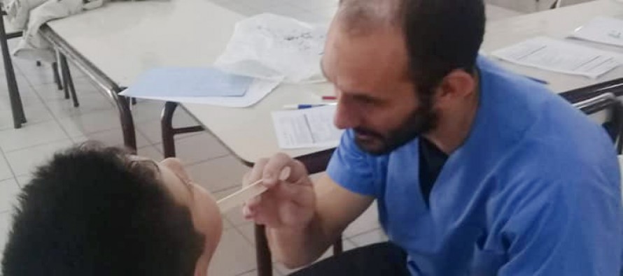 Controles de salud en la Escuela Nº 13 de Islas