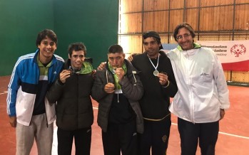 Alumnos de la Escuela de Tenis lograron medallas en el Torneo Nacional de las Olimpiadas Especiales