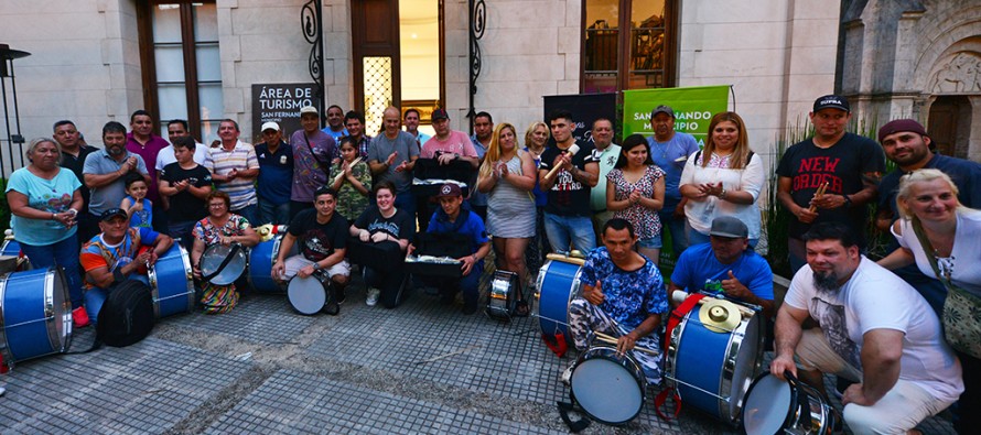 Reconocimiento a las murgas que participaron del programa “Sanfer Recicla”