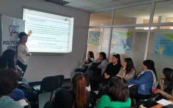 Capacitación a referentes barriales en temáticas de violencia de género