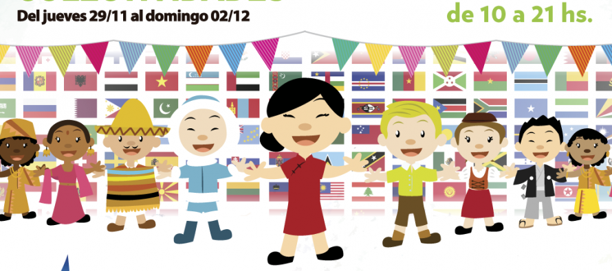 Llega la Expo de las Colectividades a la Plaza Mitre