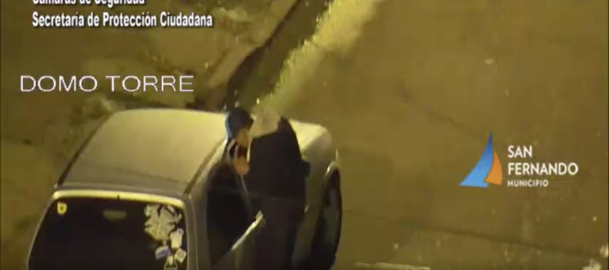 Lo detuvieron in fraganti cuando intentaba robar autos en el Parque del Bicentenario