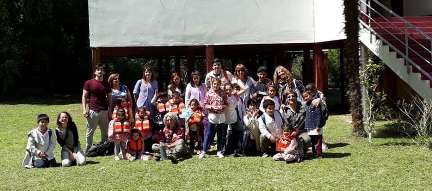 Integrantes de Proyecto Pantano visitaron las escuelas de Arroyo Las Cañas