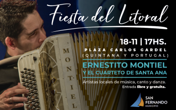 Llega la 22° Fiesta del Litoral a la Plaza Carlos Gardel