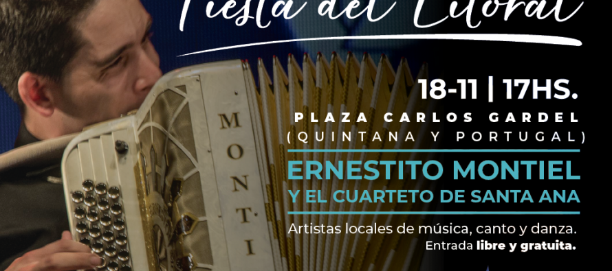 Llega la 22° Fiesta del Litoral a la Plaza Carlos Gardel