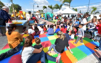 Se celebró el Día Internacional de los Derechos del Niño en la Plaza del Bicentenario