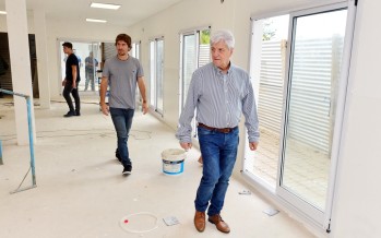 Renovación y ampliación del gimnasio de musculación del Poli N° 3