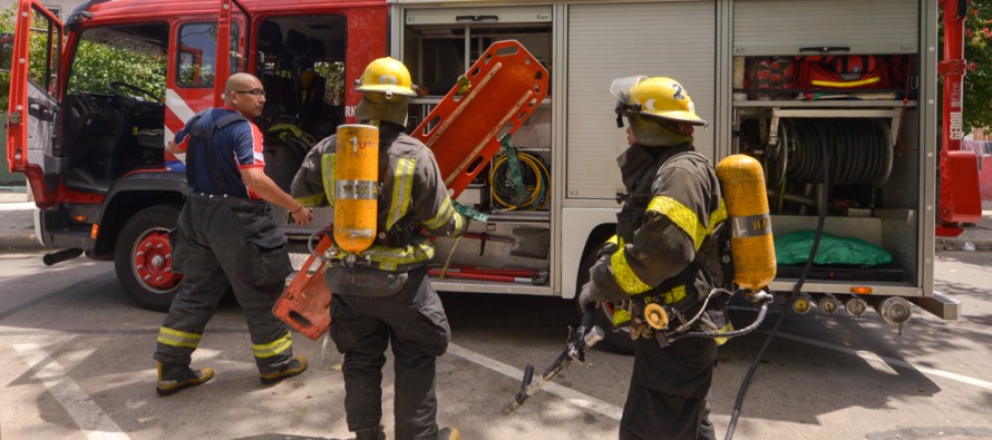 Se realizaron simulacros de incendio en dependencias educativas municipales