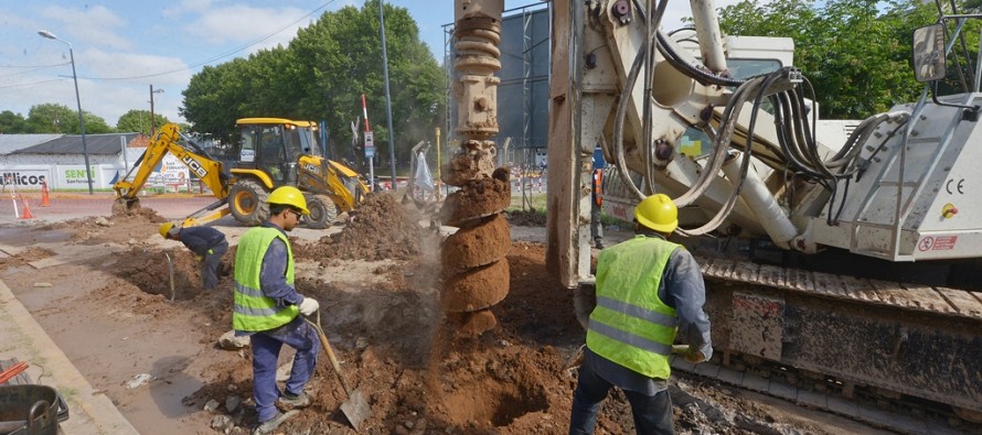 Comenzó la obra del túnel de Martín Rodríguez
