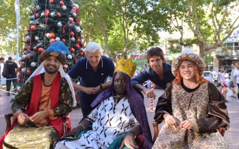 Los Reyes Magos pasaron por Plaza Mitre, Plaza Dorrego y Estación de Virreyes