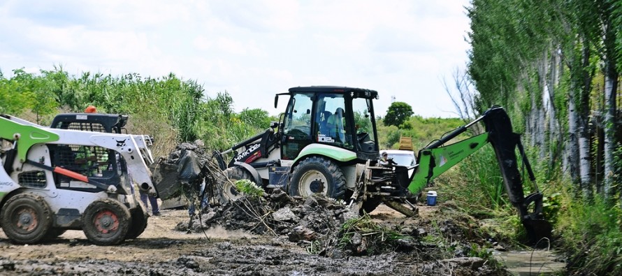 Operativos de mantenimiento de espacios verdes en barrios de Virreyes