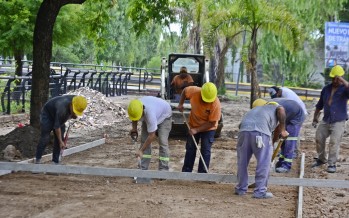 Comenzó la segunda etapa de renovación de la Plaza del Canal