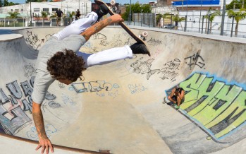 Skaters internacionales visitaron el Parque de Deportes Extremos de nuestra ciudad