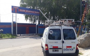 Edenor escrachó al Club Tigre por una conexión clandestina en su predio deportivo
