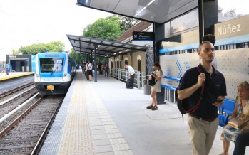 Inauguraron la Estación Núñez del Tren Mitre