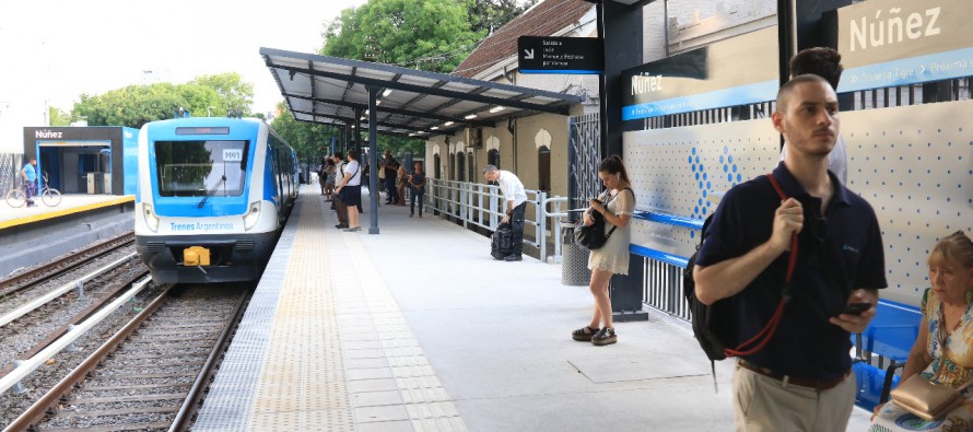 Inauguraron la Estación Núñez del Tren Mitre