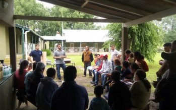 Capacitación y entrega de equipamiento para energía solar en la tercera sección del Delta