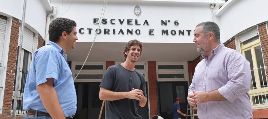 Avanzan las obras en la Escuela Provincial N°6