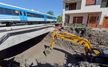 Excavación y el saneamiento del suelo para la construcción del túnel de Quirno Costa