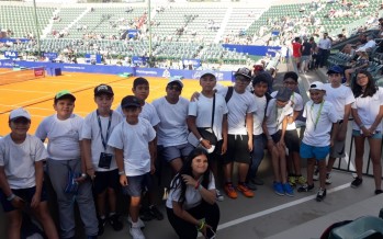 La Escuela Municipal de Tenis presenció el ATP de Buenos Aires