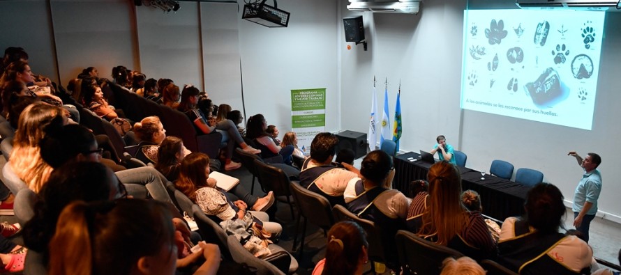 Capacitación sobre Sanfer Recicla para docentes de jardines maternales