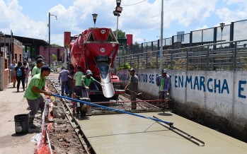 Puesta en valor de la zona de Canal cerca de la estación de Carupá